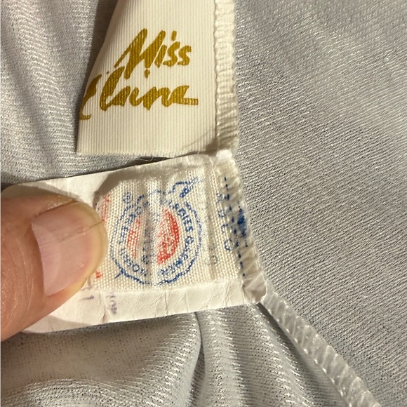 Vintage Miss Elaine White Long Sleeve Nightgown - Women’s Large - Picture 8 of 10